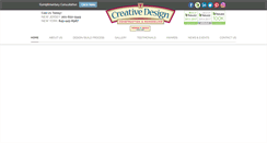 Desktop Screenshot of creativedesignconstruction.com